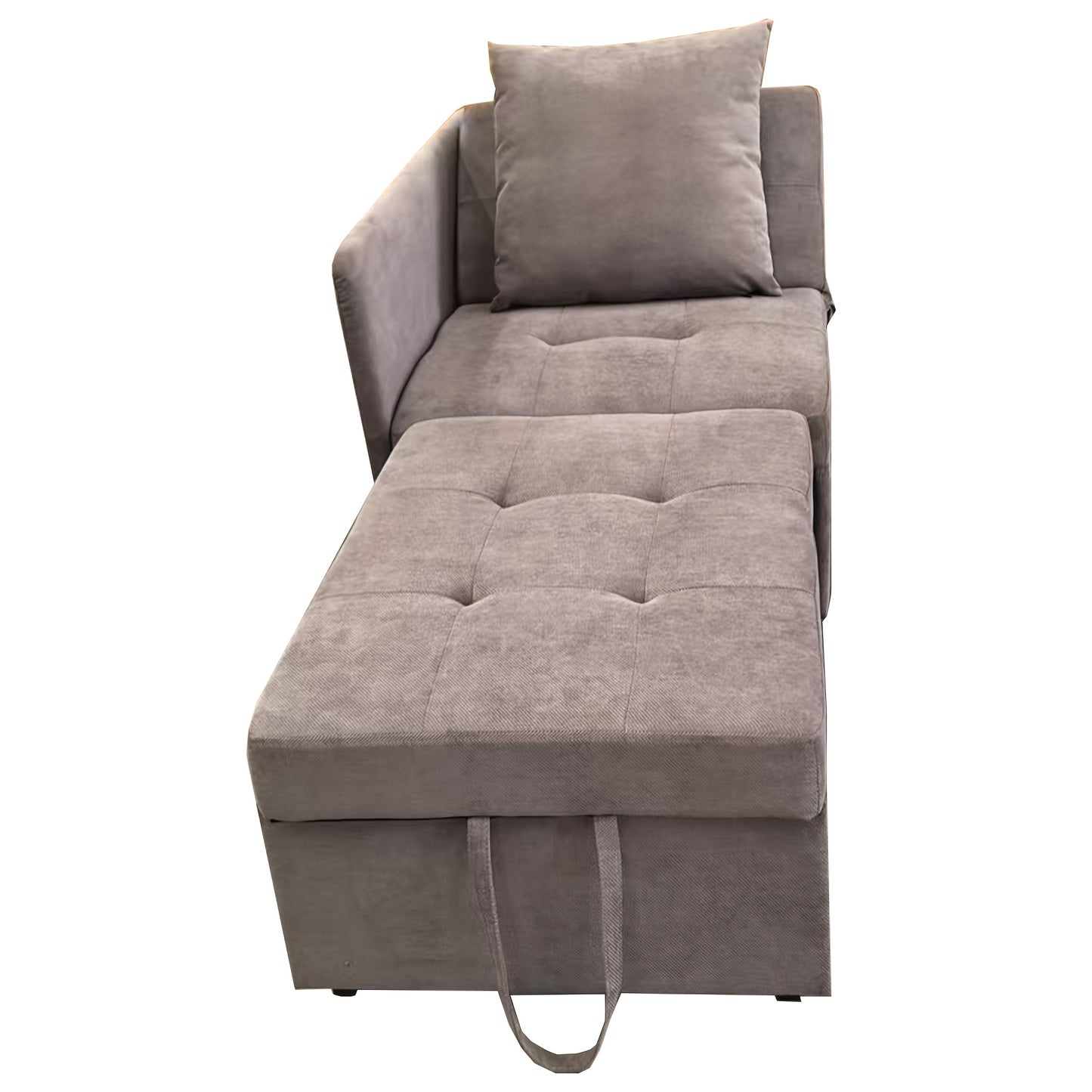 Space-Saving 3-in-1 Sofa Bed with Adjustable Backrest - Convertible Sleeper Sofa, Sturdy Metal Frame, Modern Minimalist Design for Small Apartments, Living Room, Guest Room - Easy Assembly Required, Apartment Furniture, Conte