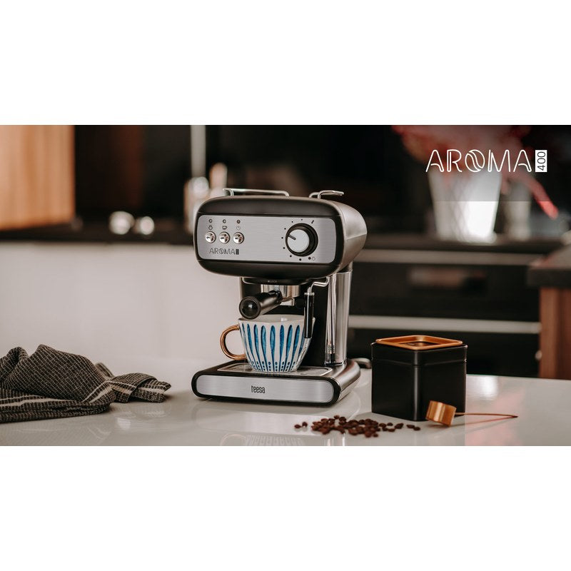 Espressomachine – Koffiezetapparaat – Espresso-apparaat – Baristamachine – Koffiemachine – 15 Bar Pompdruk – 850 Watt Vermogen