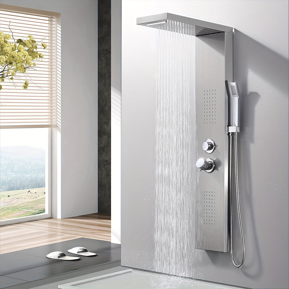 Douchewand – Douchepaneel – Inloopdouchewand – Douchewand Badkuip – Douchewand Glas – Wandmontage – Veiligheidsglas Met Easy-Clean Coating