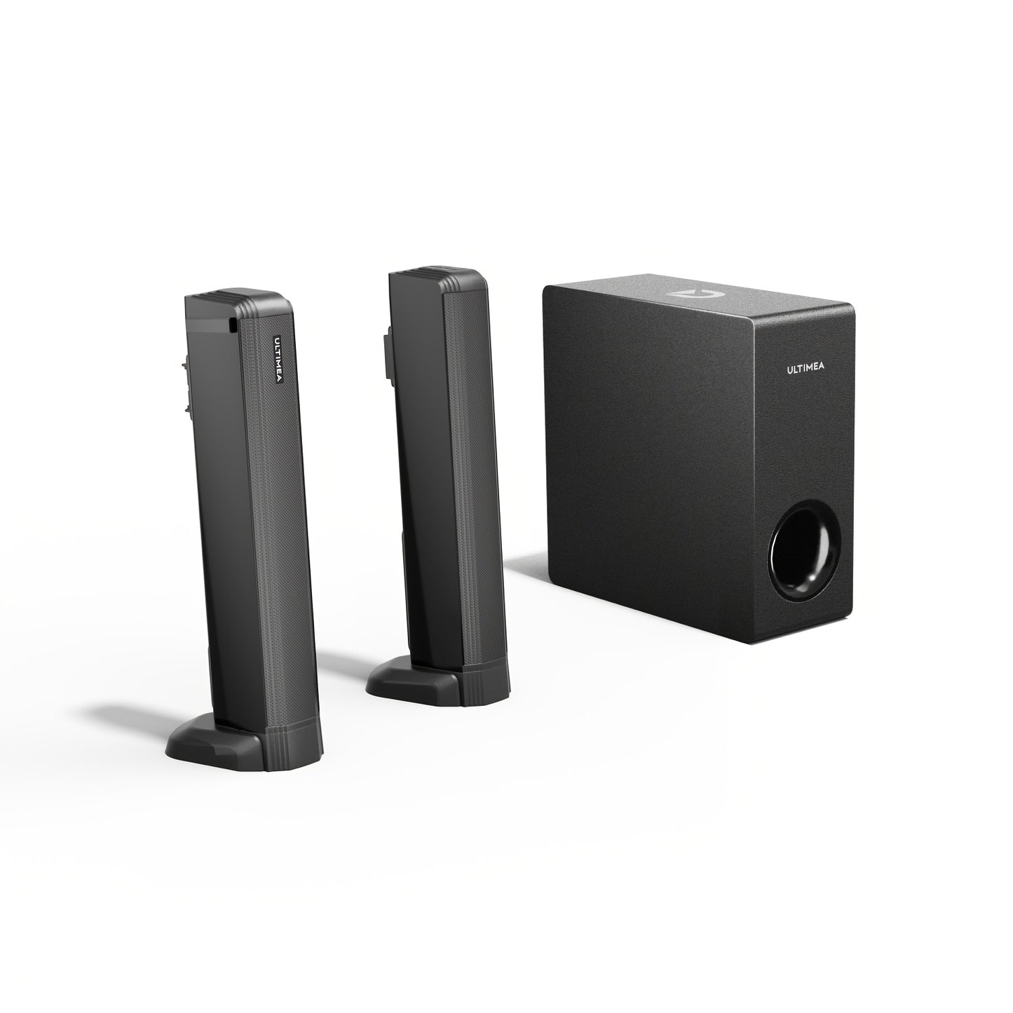Soundbar – Home Cinema Set – Speakersysteem – Audio Unit – Tv Geluid – 4.1 Kanaals Surround – Draadgebonden Subwoofer – Bluetooth 5.3 – Instelbare Bas
