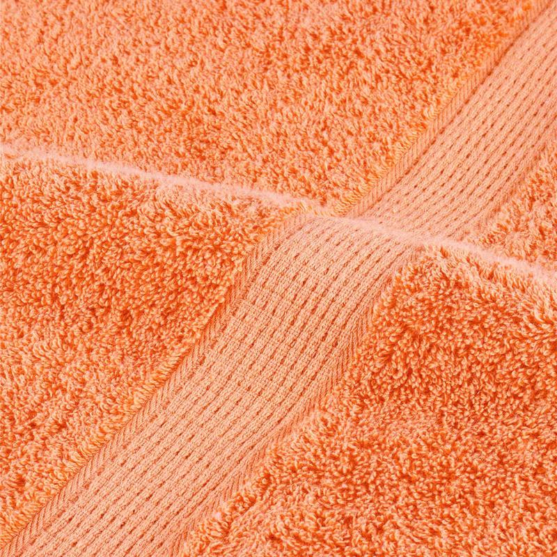 Badhanddoeken – Handdoeken – Strandlakens – Douchehanddoeken – Badlinnen – Oranje Kleur – 100% Katoen – 70x140 cm – 600 g/m² – Set van 10 Stuks