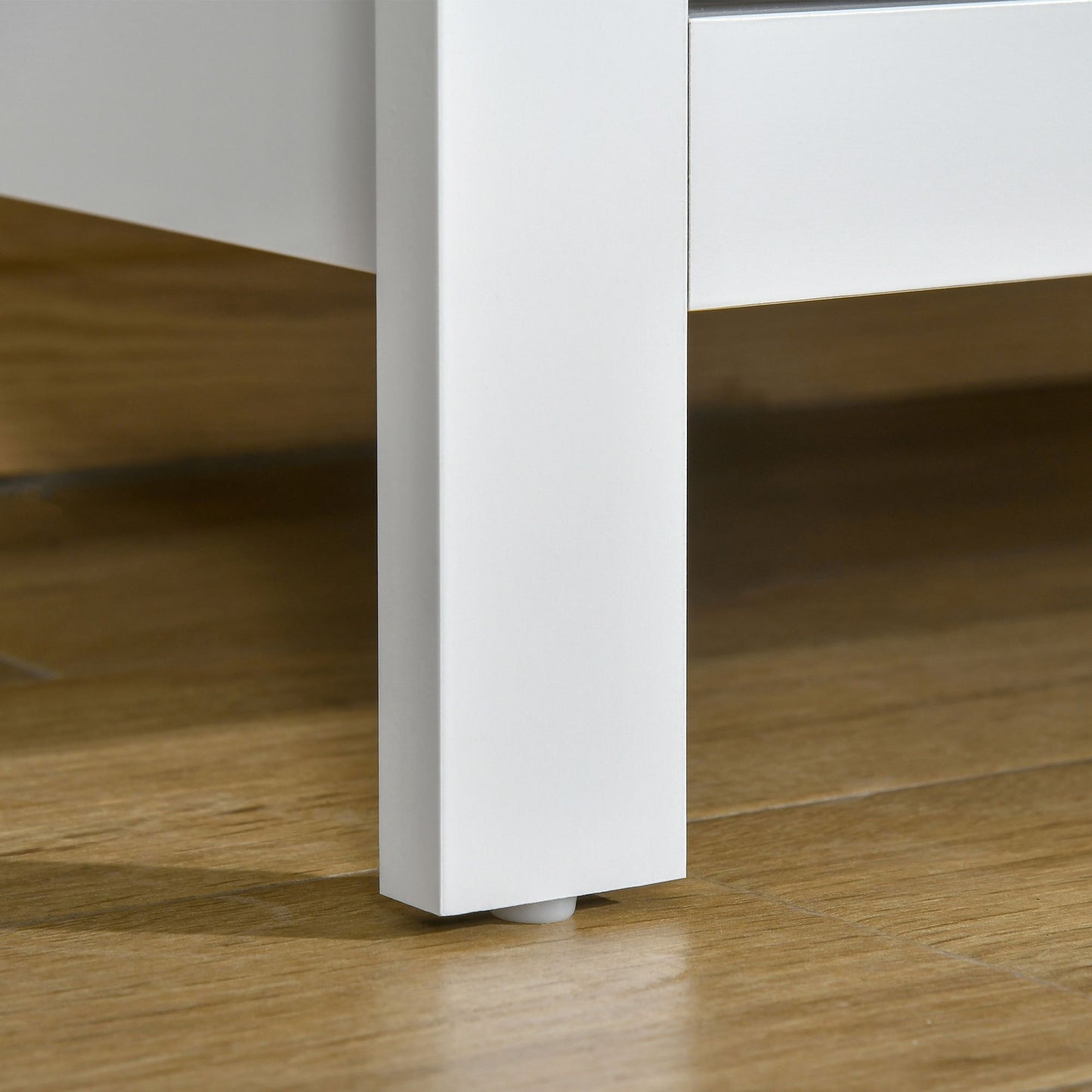 Ladekast – Ladenkast – Kommode – Dressoir – Opbergkast – 5 Lades – MDF & Spaanplaat – Wit – Geruisloze Metalen Glijders – Anti-Kantelbescherming – 79x39,5x80,5 cm