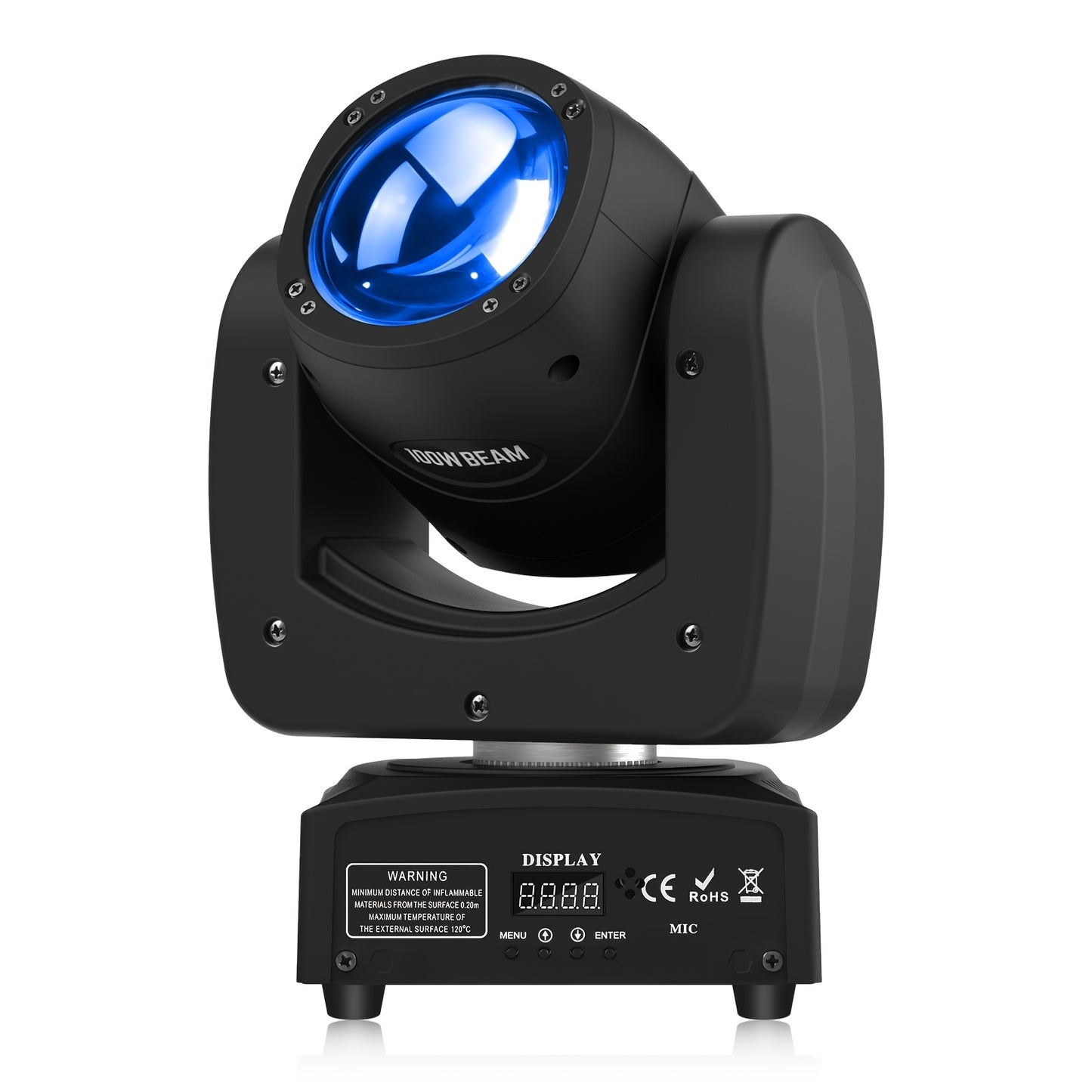 150W RGBW Moving Head – LED Verlichting – DJ Licht – Podium Spot – Club Effect – Krachtige RGBW LED – 540° Pan & 270° Tilt