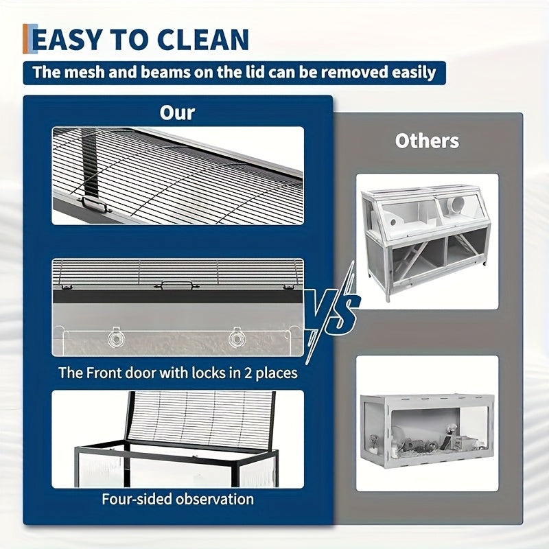 Outdoor Kippenren – Kippenhok – Diertent – Vogelkooi – Pluimveehuisje – Boogvormig Ontwerp – Winterbestendig Met Zonbescherming