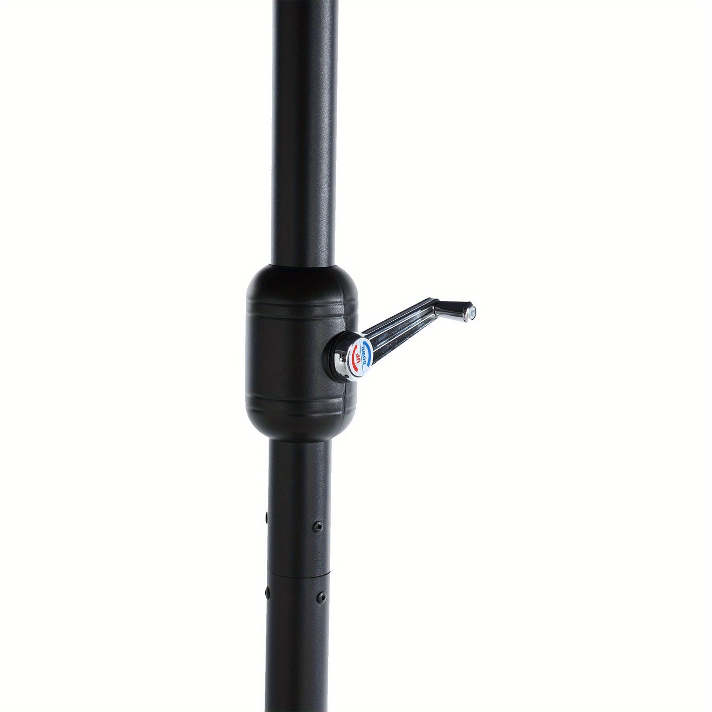 Tuinparasol – Terrasparasol – Marketparasol – Zweefparasol – Dubbelzijdige Parasol – 4,8 Meter Groot – Crank Kantelbaar – Marineblauw