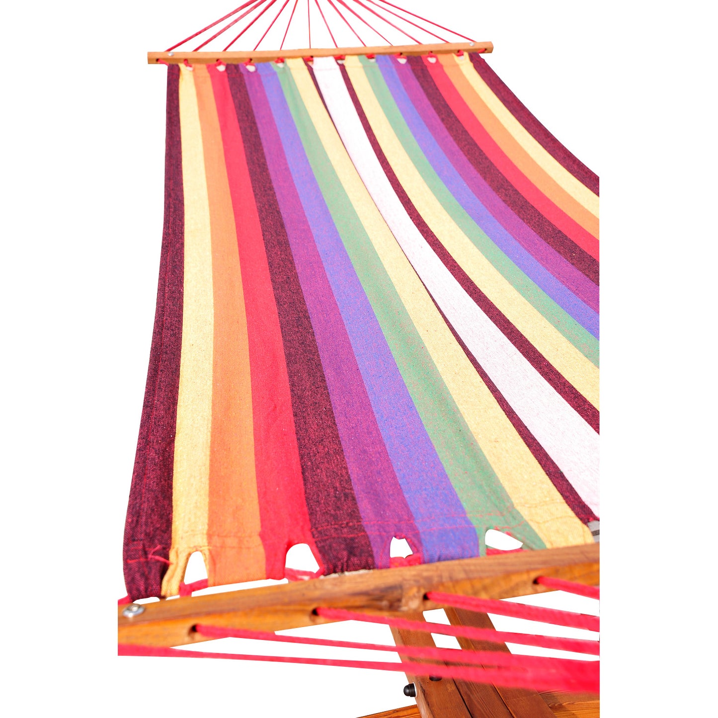 Hangmat Kader – Tuinhangmat – Houten Frame Hangmat – Relaxstoel – Schommelstoel – Stevig Houten Frame – Max. 120 Kg Belastbaar