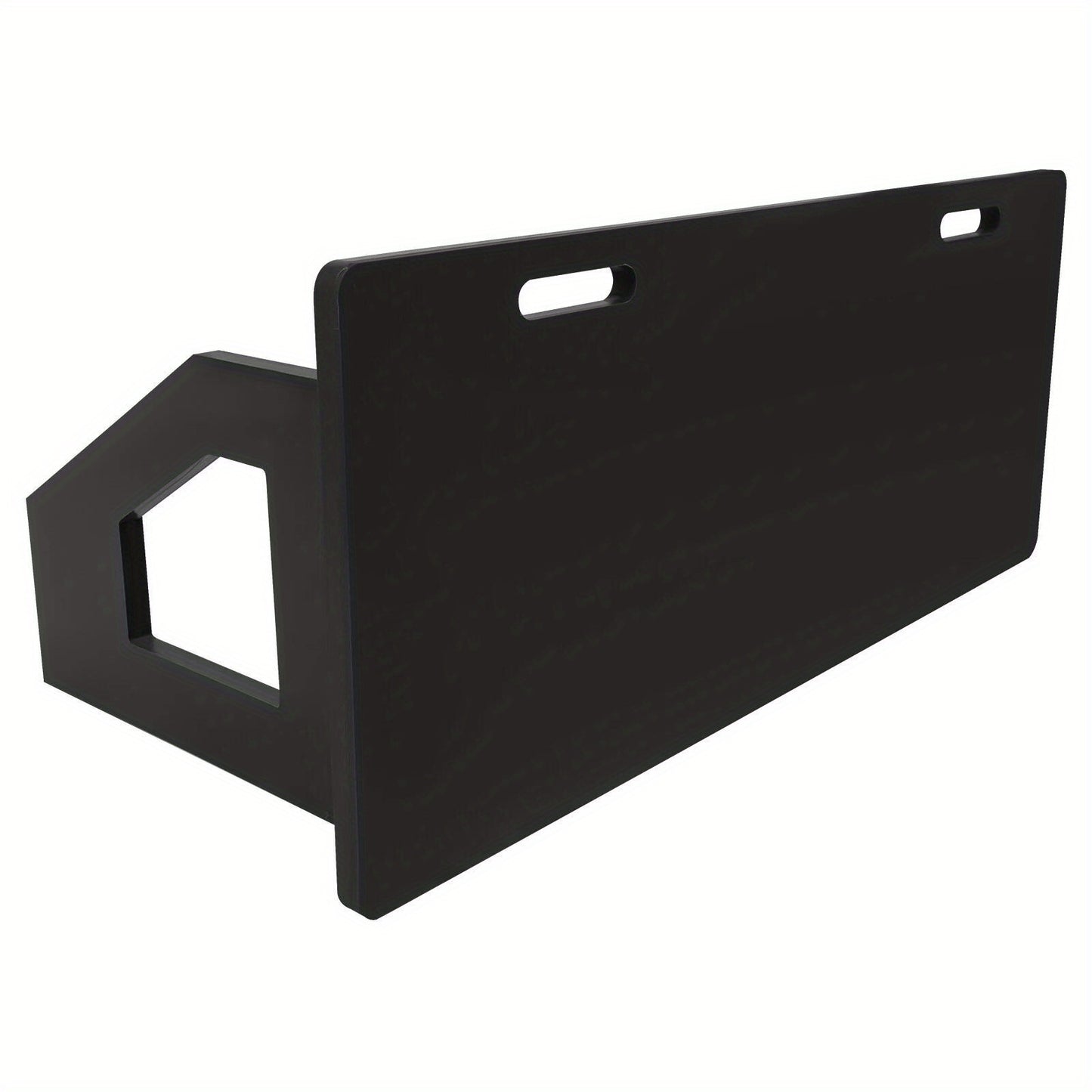 Rebound-Board – Voetbal Trainingsbord – Schietbord – Rebound Wand – Voetbal Oefenbord – Duurzaam HDPE Materiaal – Verstelbare Hoek Zwart