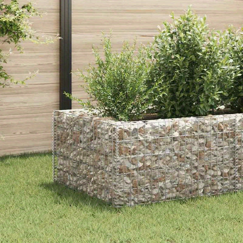 Bloementuinbak – Plantenbak – Moestuinbak – Verhoogde Bak – Tuinbak Staal Argento – Weerbestendig – Extra Groot 360x90x50 cm