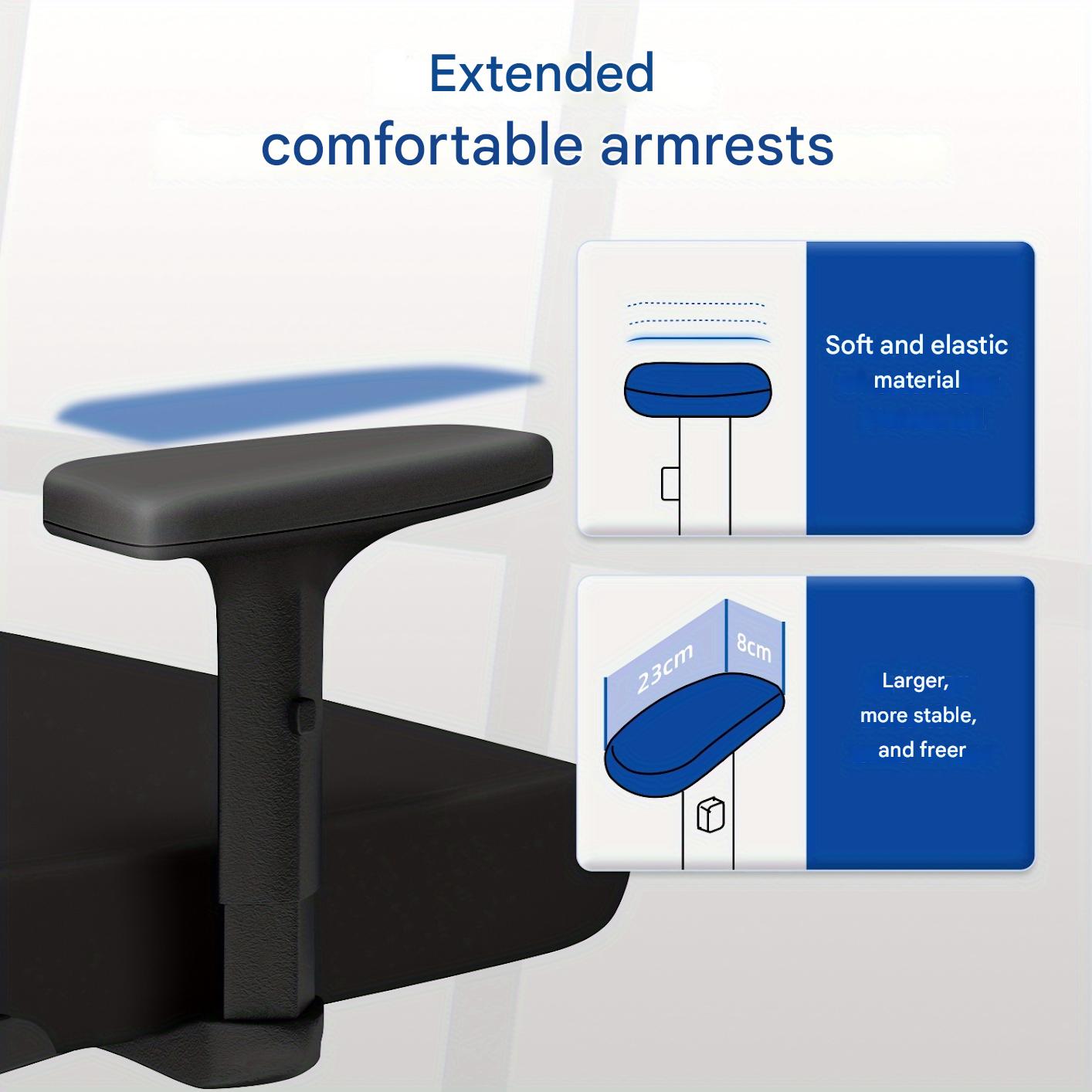 Bureaustoel – Office Chair – Bureaustoel Mesh – Verstelbare Bureaustoel – Draaistoel – Ergonomisch Design – Verstelbare Hoofdsteun & Lendensteun – Geschikt Tot 150 kg