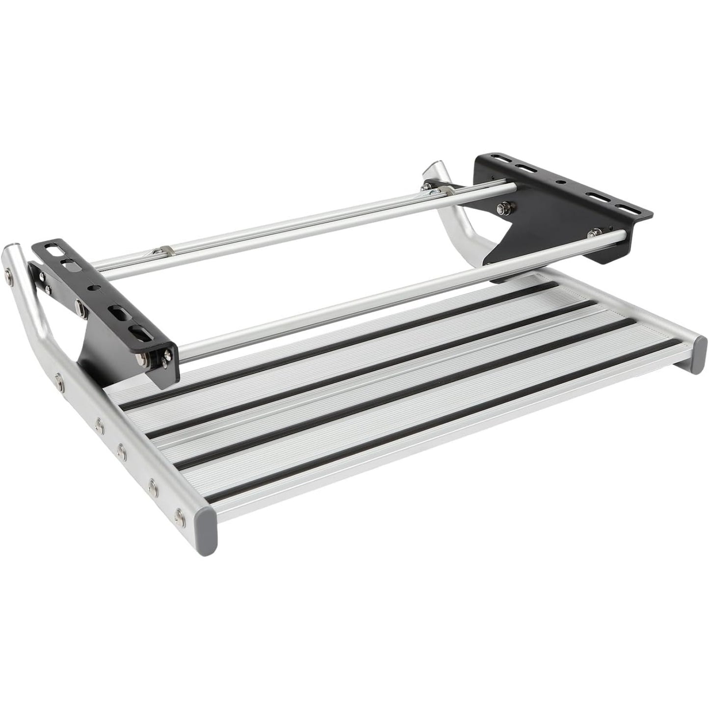 Campertrap – Caravantrap – Opstapje – Instaptrap – Instapje – Aluminium – Inklapbaar – 1 Trede – Draagvermogen 150 kg