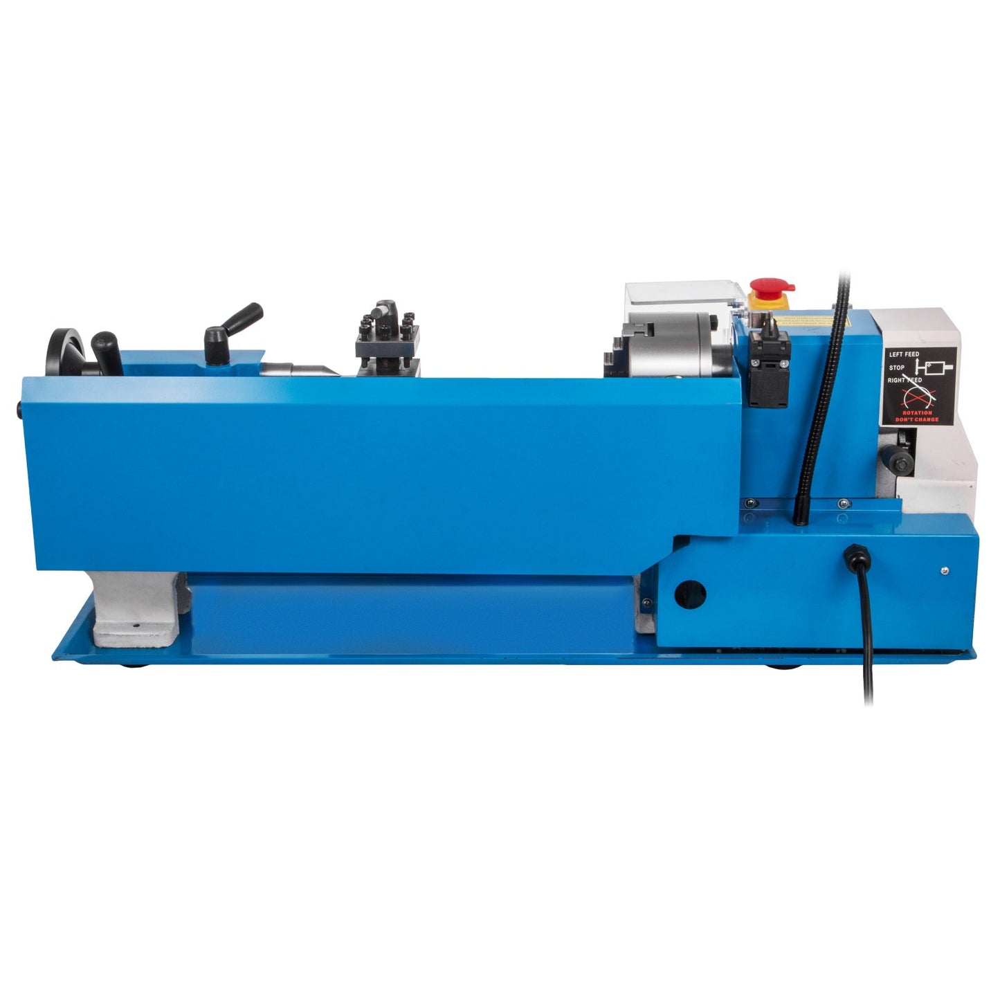 Metaaldraaibank – Mini draaibank – Metaal draaibank – Tafel draaibank – Precisie draaibank – 550W Vermogen – Variabele Snelheid 50-2500 RPM