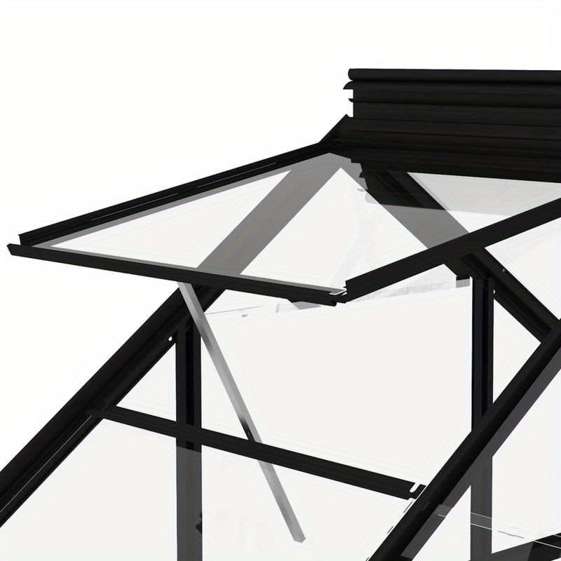 Kweekkas – Tuinkas – Broeikas – Serre – Kas – Aluminium Frame – UV-bestendige Polycarbonaat Panelen – Groot Walk-In Ontwerp – Ventilatiesysteem