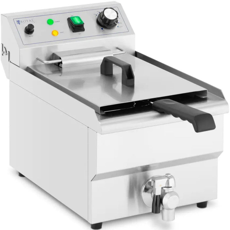 Airfryer – Heteluchtfriteuse – Elektrische Friteuse – Frituurpan – Airfryer Oven – 9 Liter Capaciteit – 3000 Watt Vermogen – Roestvrij Stalen Design – Instelbare Thermostaat 50-190°C
