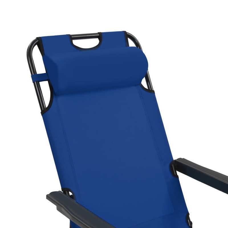 Inklapbare Ligstoel – Klapstoel – Tuinstoel – Strandstoel – Voetsteun – Ergonomisch Design – Gerecycled Hout