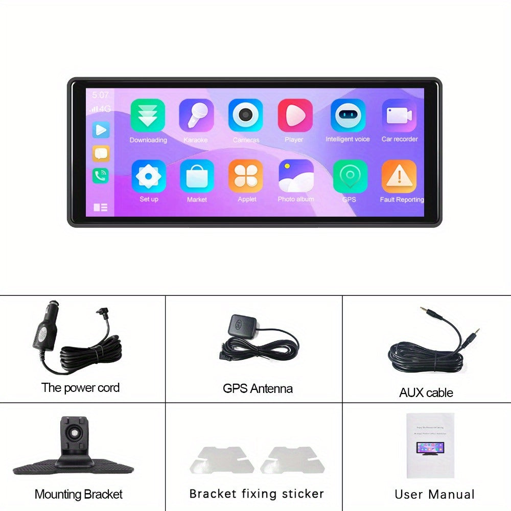Android 13 Auto Multimedia Speler – Autoradio – Car Stereo – Auto Entertainment Systeem – Navigatie – Draadloze CarPlay & Android Auto – 10,26 Inch Scherm – 8-Core 4GB+64GB RAM