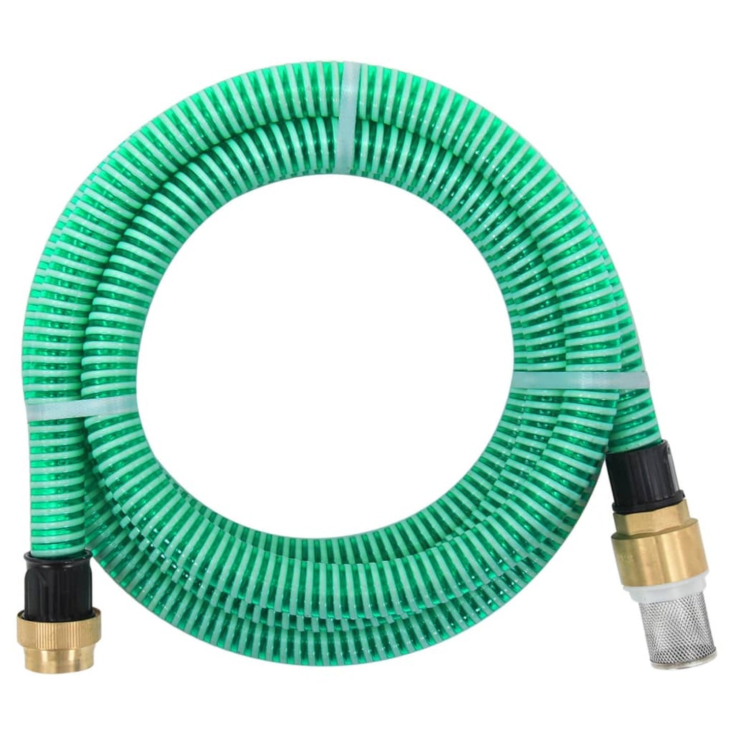 Flexibele Tuinslang – Waterslang – Tuinslang Met Messing Koppelingen – PVC Slang – 5 Meter Lang – Stevige Messing Aansluitingen