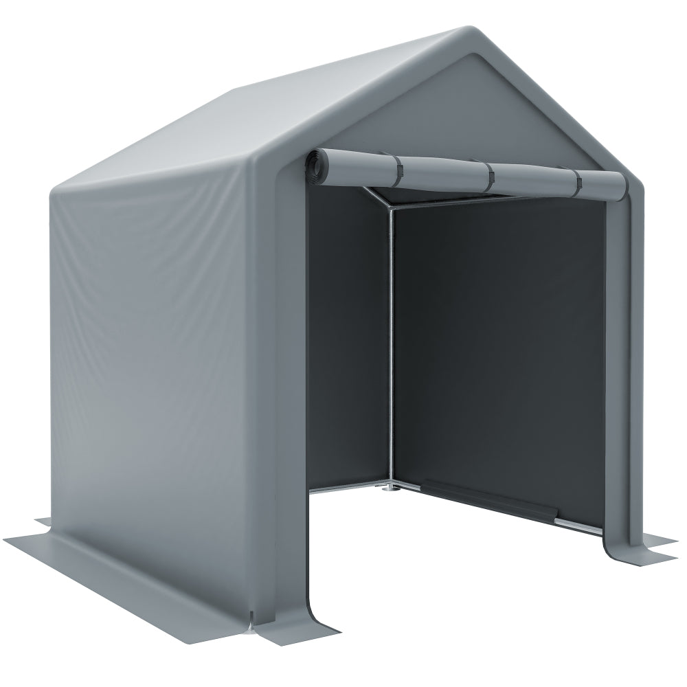 Tuinhuisje – Gereedschapsschuur – Tuinschuur – Fietsenstalling – Buitenberging – Ruim 190x170x200 cm – Robuust Gegalvaniseerd Stalen Frame