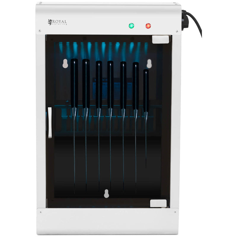 Messenslijper – Messterilisator – Keukenmes Sterilisator – UV Messenreiniger – Hygiënische Messensanitizer – RVS – Timer tot 60 minuten
