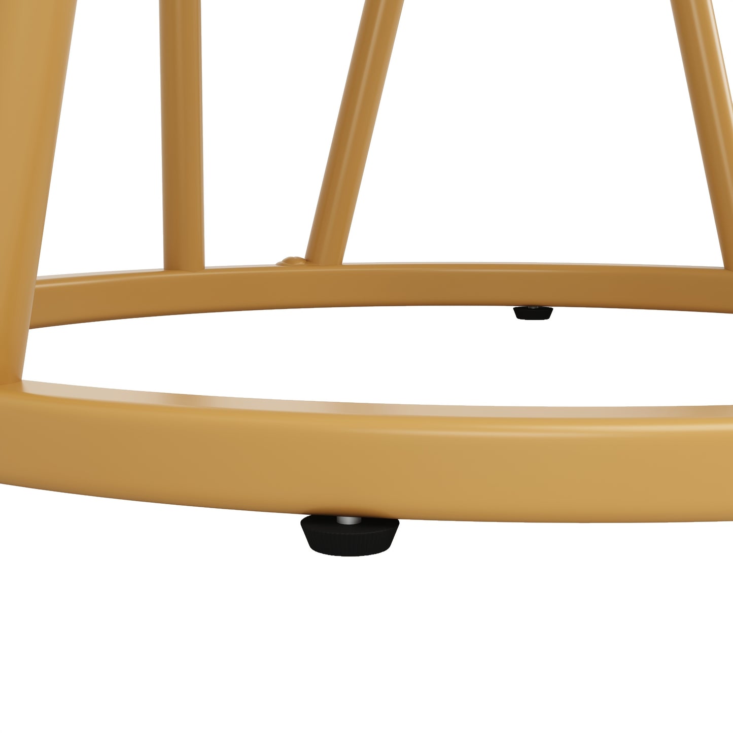 Ronde Eettafel – Ronde Tafel – Eetkamertafel – Salontafel – Bijzettafel – Wit Marmeren Blad – Gouden Poten – 80 cm Diameter – Geschikt Voor 4-6 Personen