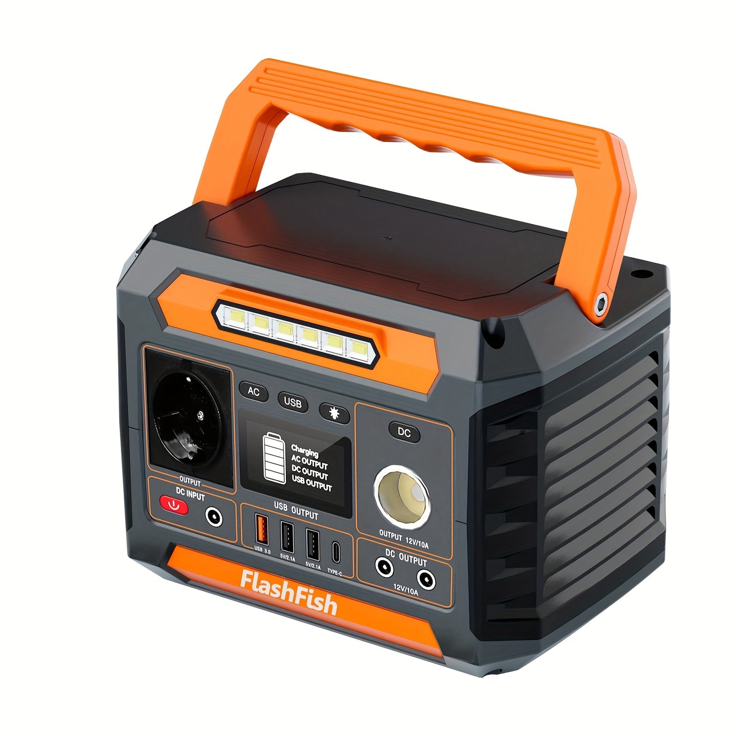 Draagbare Power Station – Mobiele Accu – Noodstroomvoorziening – Solar Generator – Energiebatterij – 1102.5Wh LiFePO4 Batterij – 3x AC Uitgangen 1500W Pure Sine Wave