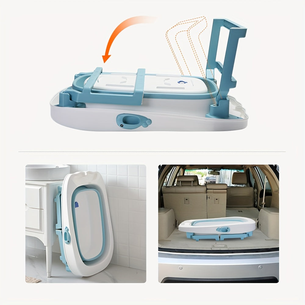 Vrijstaand Bad – Ligbad – Badkuip – Bad – Badkuipje – Compact 86,36 cm – Diep en Ruimtebesparend – Inclusief Ergonomische Badplank