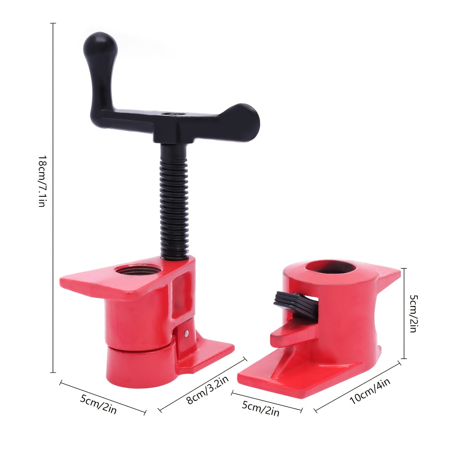 Slangklemmen – Buisspanners – Schroefklemmen – Buisklemmen – Buis Schroefklemmen – Set van 8 – Geschikt voor 3/4 inch (26,5 mm) pijp – Sterk IJzeren Materiaal
