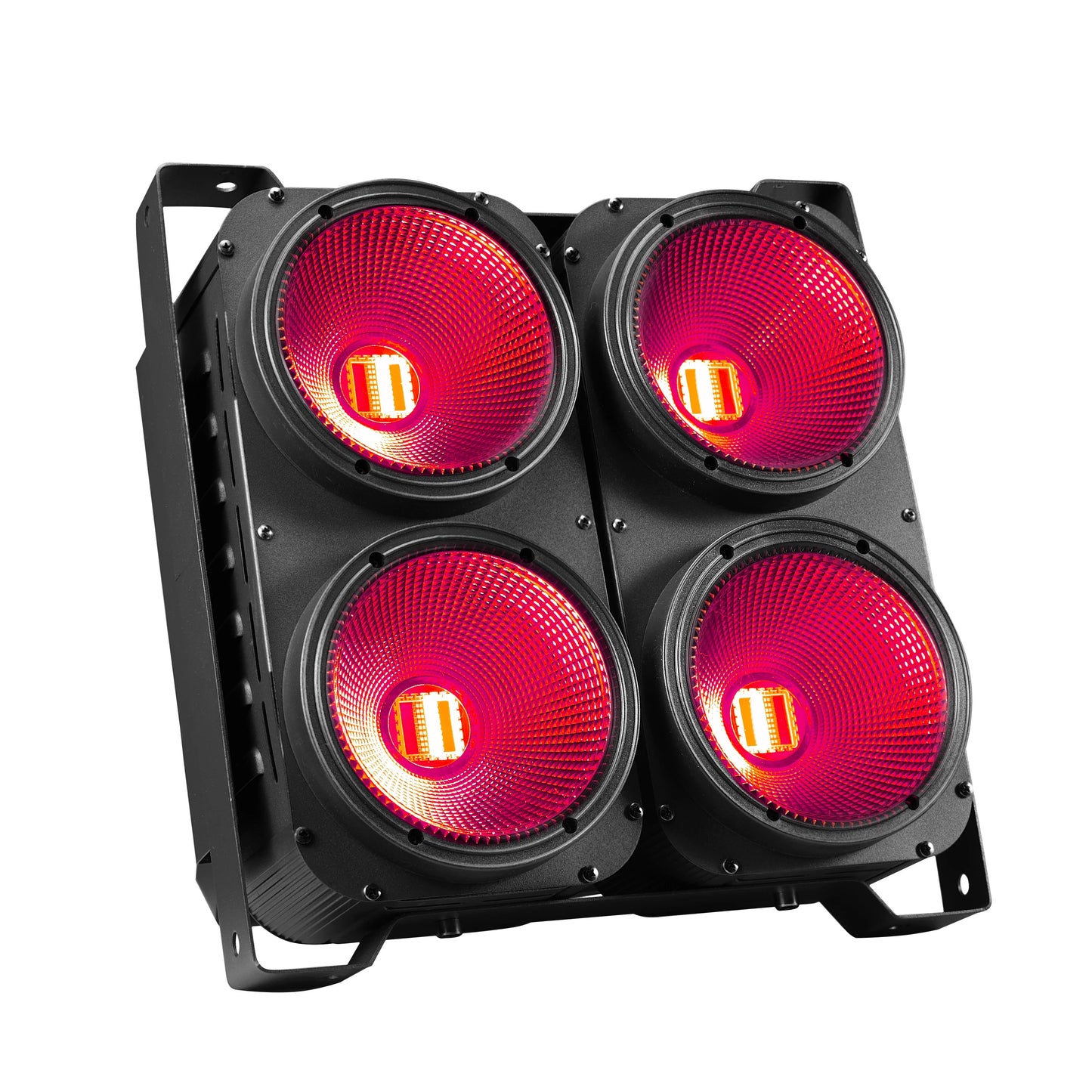 Led Verlichting – Podiumverlichting – DJ Licht – Effectverlichting – Blinder Light – 4x100W COB RGBWA UV – 0-100% Dimmer met DMX 512 Bediening