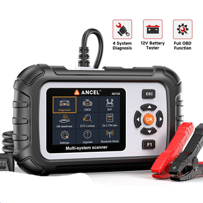 OBD2 Autodiagnose Tool – Auto Scanner – Motor Diagnosetester – Foutcode Uitlezer – Diagnosesysteem – Touchscreen Android – Gratis Levenslange Updates