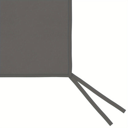 Zijwand Tuingazebo – Tuinwand – Gazebo Wand – Buitenwand – Schermwand – Met Ramen – 4x2 Meter – Weerbestendig Polyester Antraciet