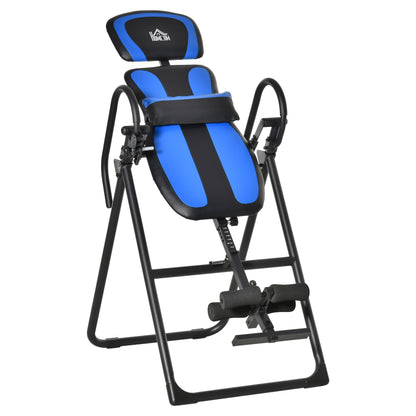 Inversietafel – Inversiebank – Rugtrainer – Fitnessbank – Omkeerbank – Verstelbaar 140-203 cm – Stalen Frame – Inklapbaar – Max 110 kg