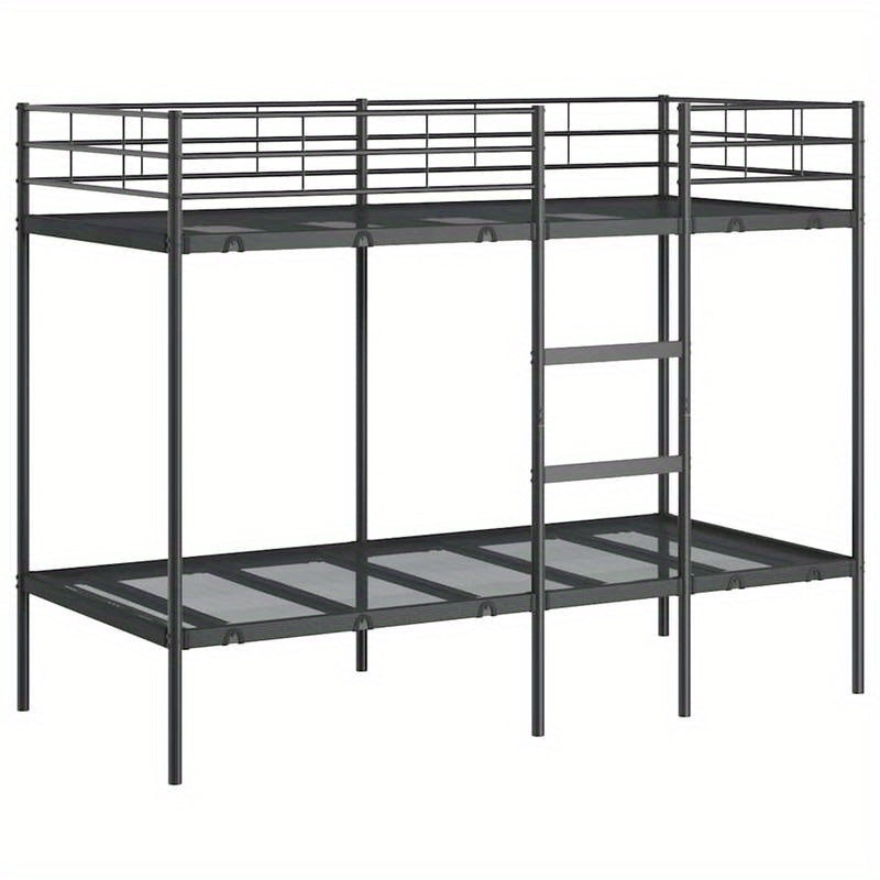 Vintage Bedframe – Houten Bed – Platformbed – Bed Met Laden – Jeugdbed – 180x200 cm – Duurzaam Metalen Frame – 5-Laden Opbergruimte – Brun