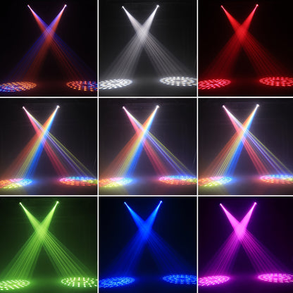 Movinghead – Podiumverlichting – Disco Licht – DJ Verlichting – Lichteffect – Krachtige 280W Halogeenlamp – 13 Kleuren en Gobos