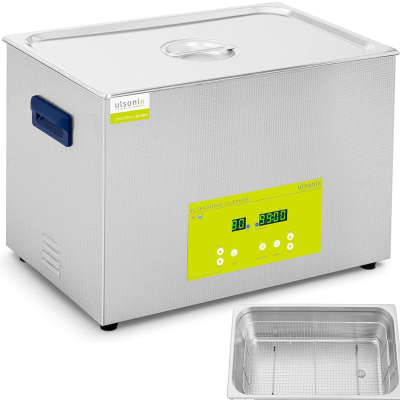 Ultrasoonreiniger – Ultrasoonbad – Reinigingsapparaat – Ultrasone Reiniger – Ultrasonic Cleaner – 30 Liter Capaciteit – 600W Met LED Display