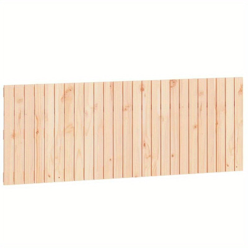 Hoofdbord – Houten Hoofdeinde – Bed Hoofdbord – Bedframe Hoofdbord – Slaapkamer Hoofdsteun – Bruin – Massief Hardhout – Strak Design – 160x60 cm