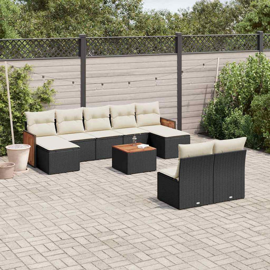 Loungeset – Loungesets – Tuinset – Tuinmeubelset – Balkonset – Modulaire Opstelling – Weerbestendig PE Rattan