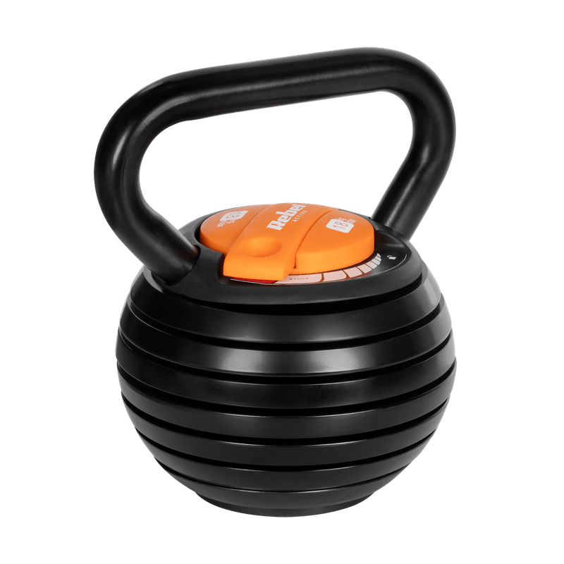 Verstelbare Kettlebell – Gewichtsketel – Halter – Gewichtszak – Krachttraining – Gietijzer Materiaal – Antislip Basis – 3,5 tot 18 kg Gewicht