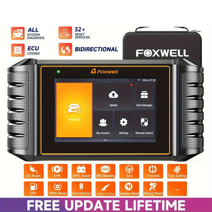 Auto Diagnose Scanner – OBD2 Scanner – Code Reader – Auto Diagnose Tool – ECU Scanner – Bi-directionele Functie – 32+ Servicefuncties – Draadloos Met Gratis Updates