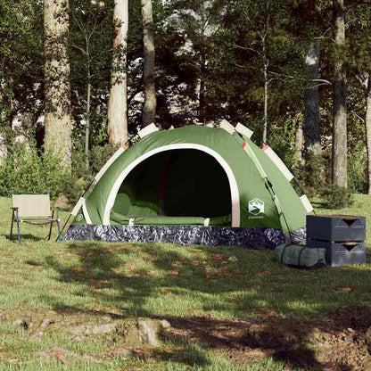 3-Persoons Tent – Camping Tent – Kampeertent – Buitentent – Lichtgewicht Tent – Groen – Snel Op Te Zetten – Waterafstotend Polyester