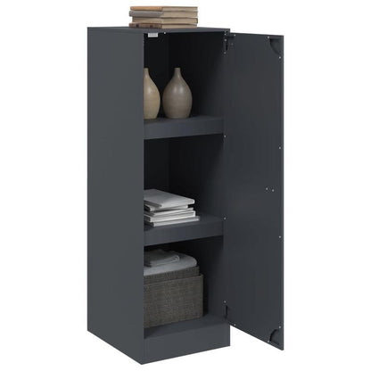 Anthracite Sideboard 34.5x39x107cm in Steel Removable and practical