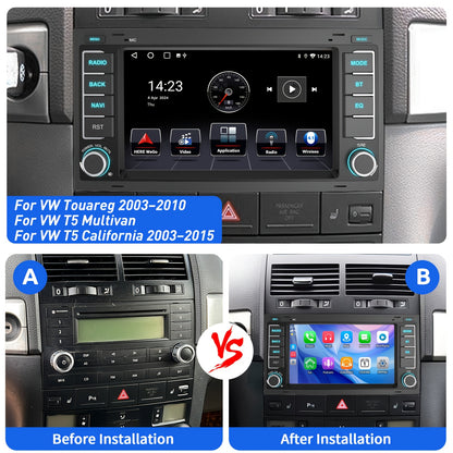 Multifunctioneel Android Autosysteem – Autosterio – Navigatiesysteem – Touchscreen Multimedia – Infotainment – 7-inch HD Touchscreen – Draadloze CarPlay-ervaring & Ingebouwde Dashcam