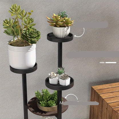 Plantenstandaard – Plantenrek – Bloemenhouder – Plantentrap – Plantenbak – 5-Laags – Duurzaam Metaal