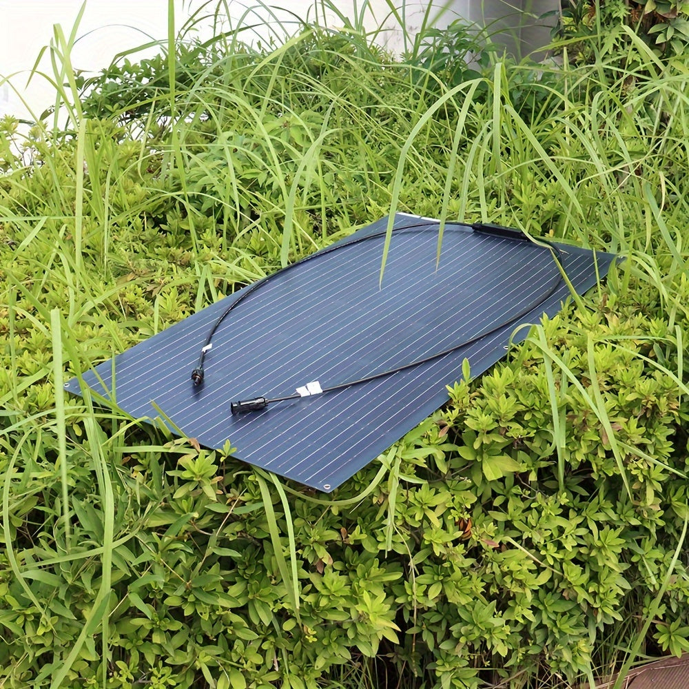 Flexibele Zonnepanelen – Flexibele Zonnecel – Draagbare Zonnepanelen – Zonne-energie – 200W Totaal – Geschikt Voor 12V En 24V