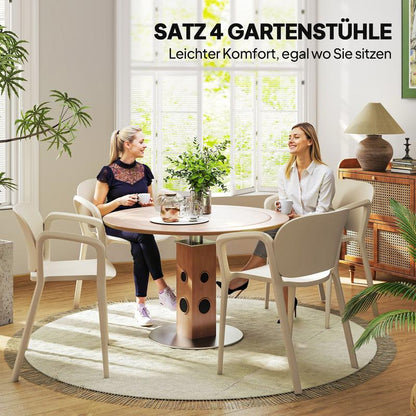 Outdoor furniture set, garden bistro dining table and chairs, durable and easy to clean, Outdoor Seating Solution, Garden Dining Set, All-Weather Furniture, Bistro Table And Chairs, Space-Saving Design, Modern Outdoor Furnitu