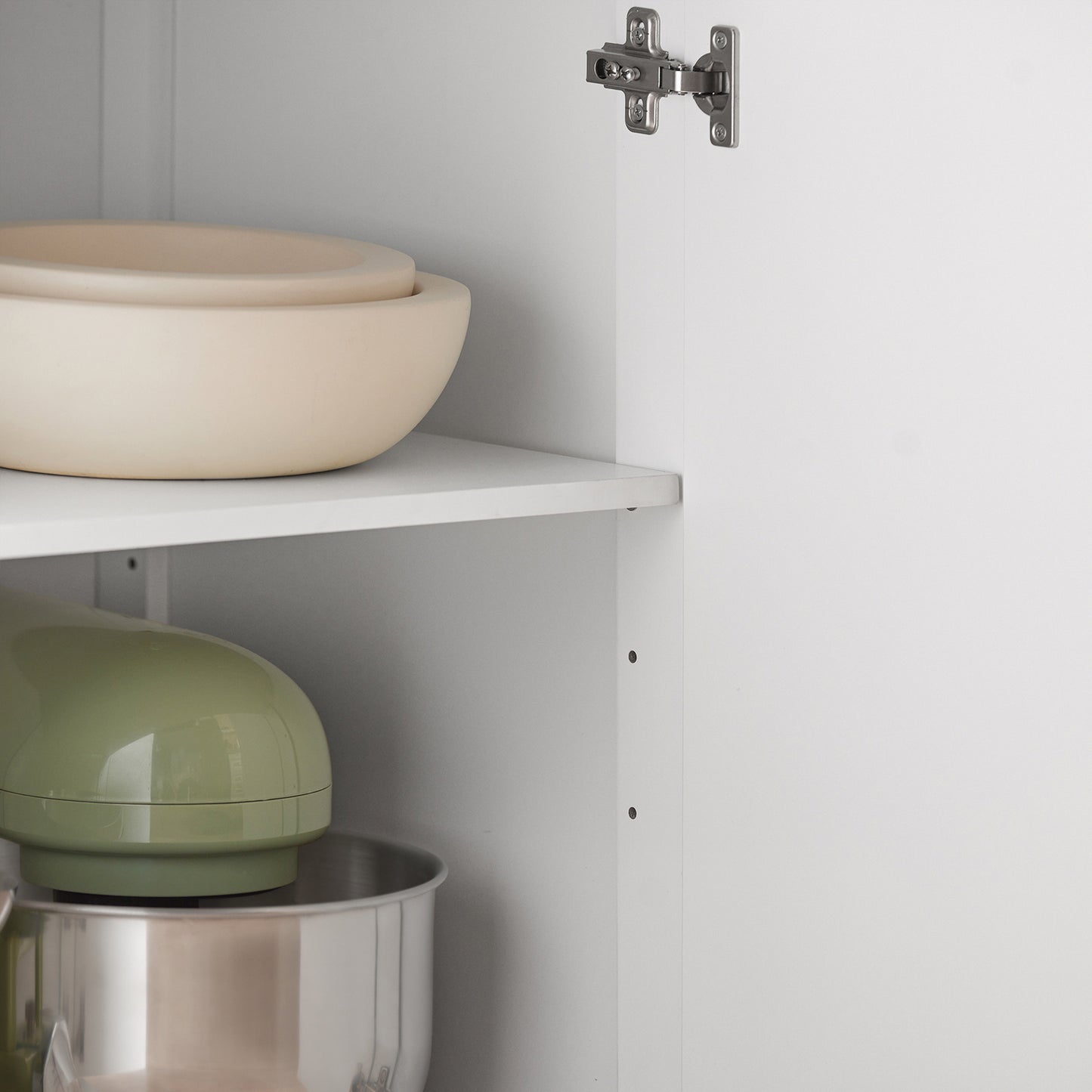 Keukentrolley – Keukenwagen – Serveerwagen – Opbergkast – Werkbank – Rubberhouten Werkblad – Wielen Met Rem – MDF Kast – 74x91x46 cm – FKW119-WN