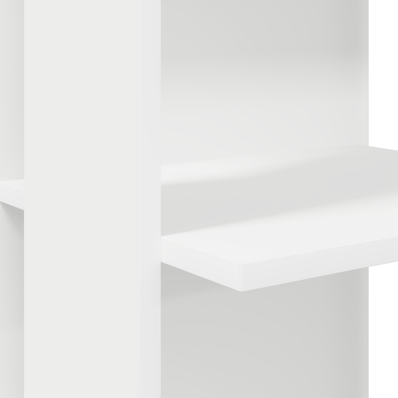 Hoekbureau – Bureau – Computerbureau – Werktafel – Wit – Ruim Werkblad – Duurzaam Gefineerd Hout