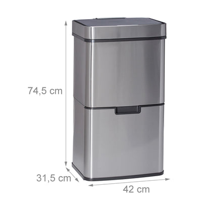 Staande fontein – Tuinfontein – Waterornament – Buitensfontein – Decoratieve fontein – Bruin – Aluminium – 74 cm hoog – Met waterkraan en bassin