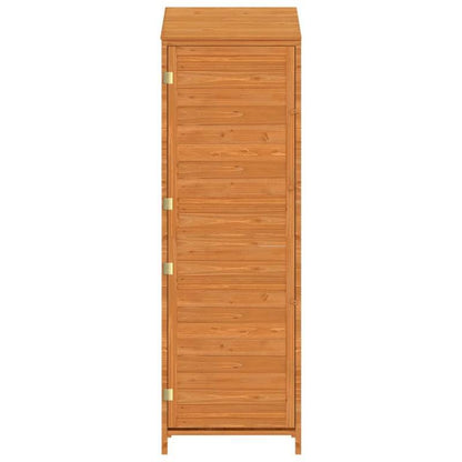 Tuinkast – Tuinberging – Opbergkast Buiten – Buitenopbergkast – Tuinkast Grenenhout Marrone – Duurzaam Massief Grenenhout – Compact 55x52x174,5 cm