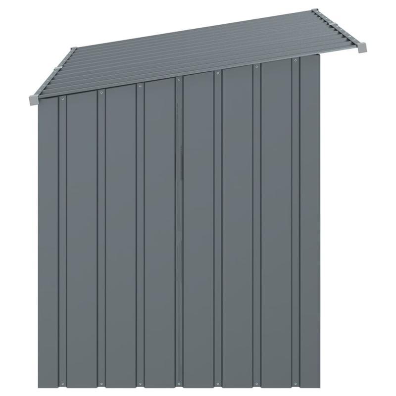 Hondenhok – Hondenhuis – Hondenbench – Buitenhok – Hondenmand – Antraciet Staal – Weerbestendig Dak – Ruim 153x91x110 cm