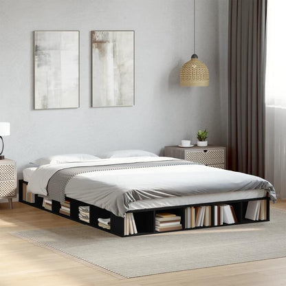 Bedframe – Bedbodem – Plattegrond – Slaapbank – Eenpersoonsbed – 160x200 cm – Multiplex Hout – Eenvoudig Demontabel