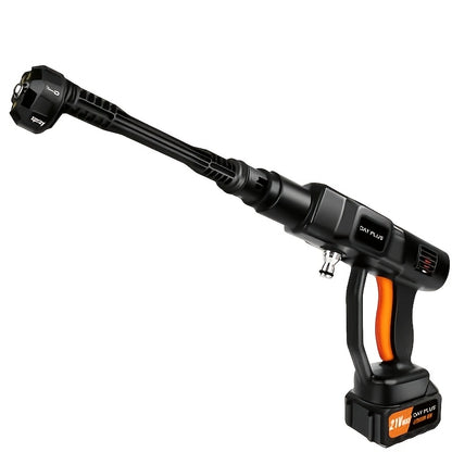 Hogedrukreiniger – Draadloze Hogedrukspuit – Accu Hogedrukreiniger – Mobiele Waterreiniger – Hogedrukapparaat – 2x Lithium-ion Batterijen – 45 Bar Druk & 5 Meter Waterslang